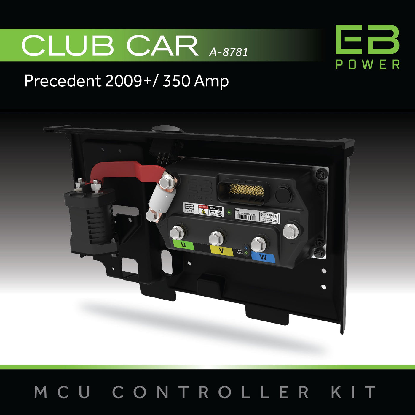 EB Power Controller Plate Assembly / Club Car Precedent / 2009+ / 350 Amp