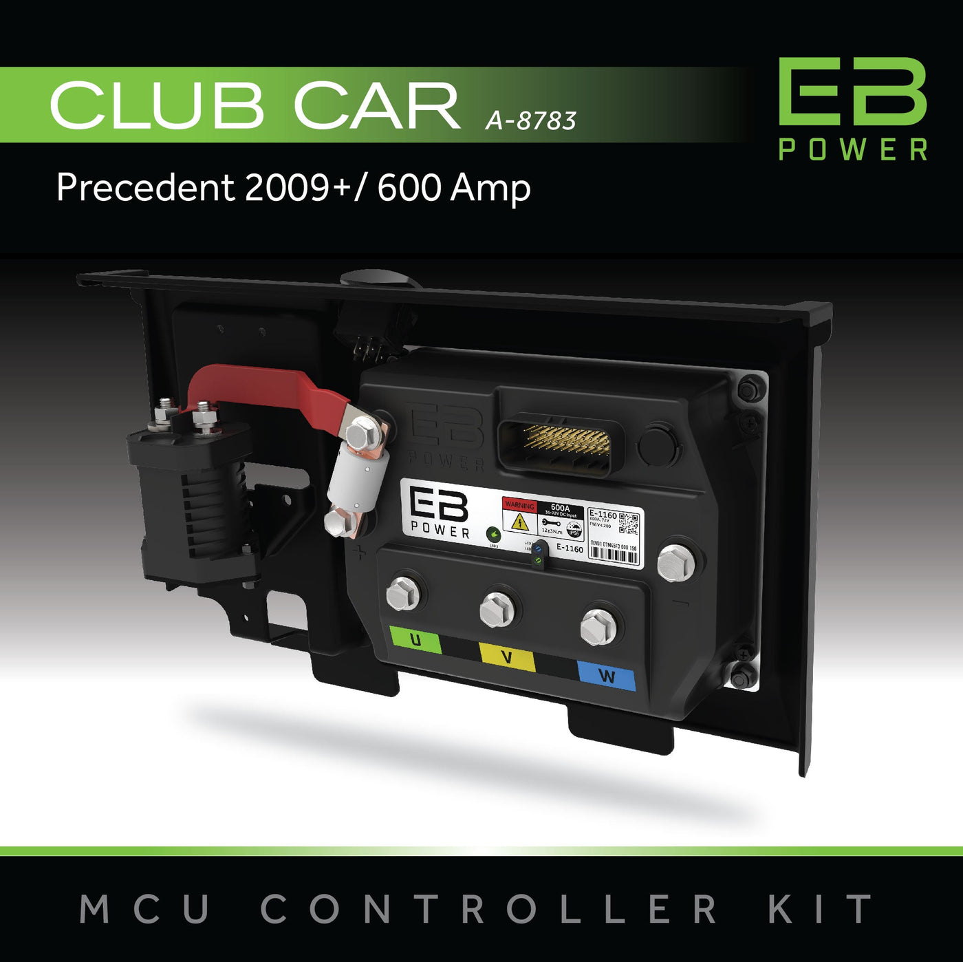 EB Power Controller Plate Assembly / Club Car Precedent / 2009+ / 600 Amp