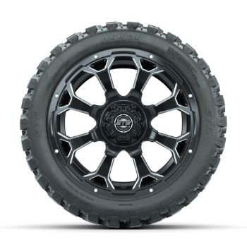 GTW Raven 14 in Wheels with 23x10-14 GTW Nomad All-Terrain Tires - Set of 4