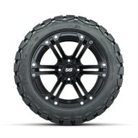GTW Specter 14 in Wheels with 22x10-14 GTW Timberwolf All-Terrain Tires - Set of 4