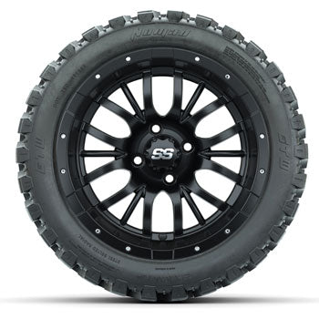 GTW Diesel 14 in Wheels with 23x10-14 Nomad All-Terrain Tires - Set of 4