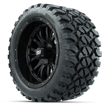 GTW Diesel 14 in Wheels with 23x10-14 Nomad All-Terrain Tires - Set of 4