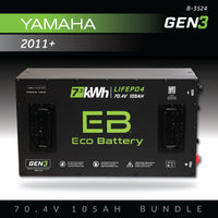 Eco Battery (72V) 70V 105AH Battery Bundle / Yamaha Drive 1 & 2 / 2011+