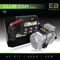 EB Power AC Kit / 600A + 5kW (MOST TORQUE) / Club Car DS/Villager