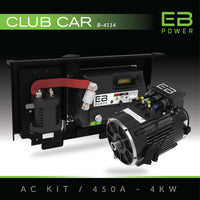 EB Power AC Kit / 450A + 4kW (BETTER TORQUE) / Club Car DS