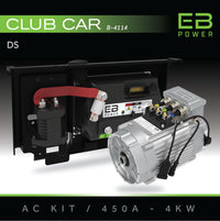 EB Power AC Kit / 450A + 4kW (BETTER TORQUE) / Club Car DS