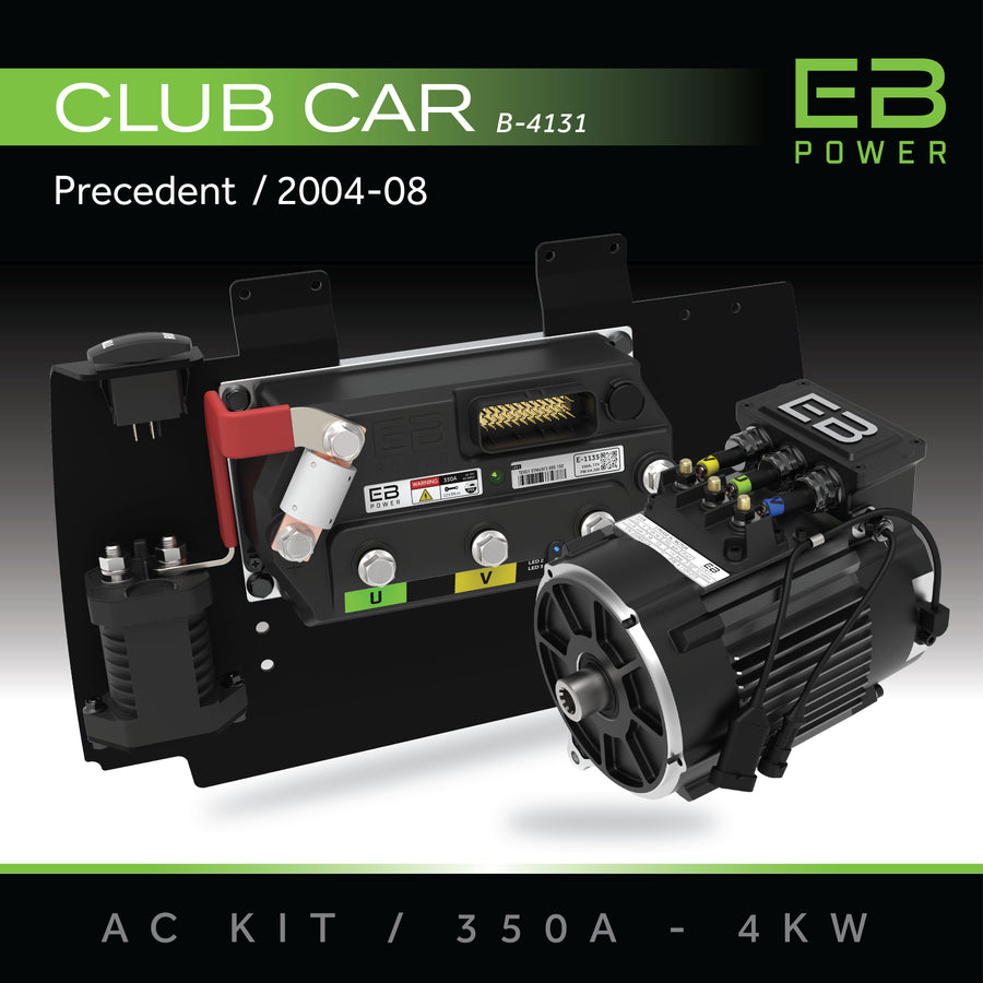EB Power AC Kit / 350A + 4kW (GREAT TORQUE) / Club Car Precedent / 2004-08