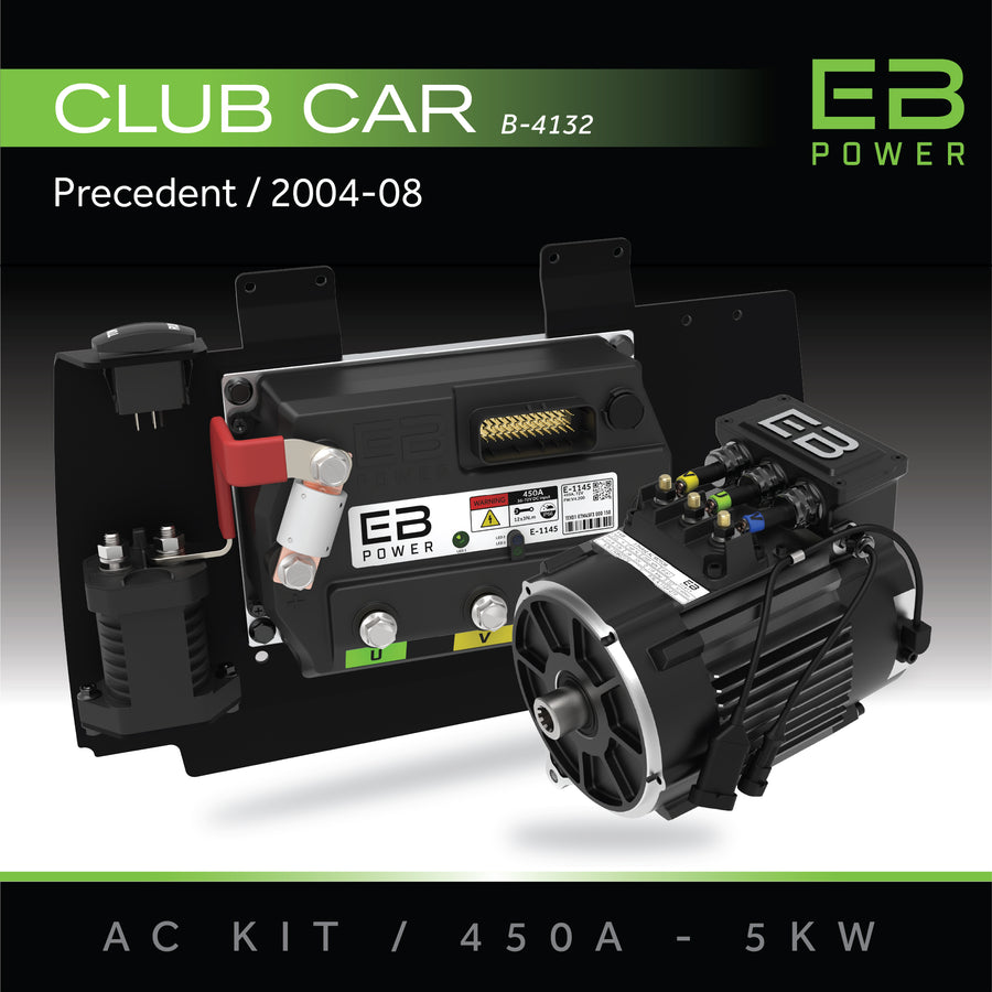 Eb Power EB Power AC Kit / 450A + 5kW (BETTER TORQUE) / Club Car Precedent / 20 ...