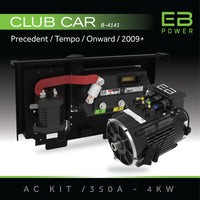 EB Power AC Kit / 350A + 4kW (GREAT TORQUE) / Club Car Precedent/Tempo/Onward / 2009+