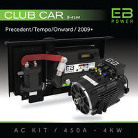 EB Power AC Kit / 450A + 4kW (BETTER TORQUE) / Club Car Precedent/Tempo/Onward / 2009+