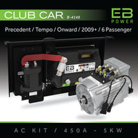 EB Power AC Kit / 450A + 5kW (BETTER TORQUE) / Club Car Precedent / 2009+ / 6 Passenger