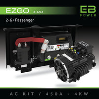 EB Power AC Kit / 450A + 4kW (BETTER TORQUE) / EZGO / 2-6+ Passenger