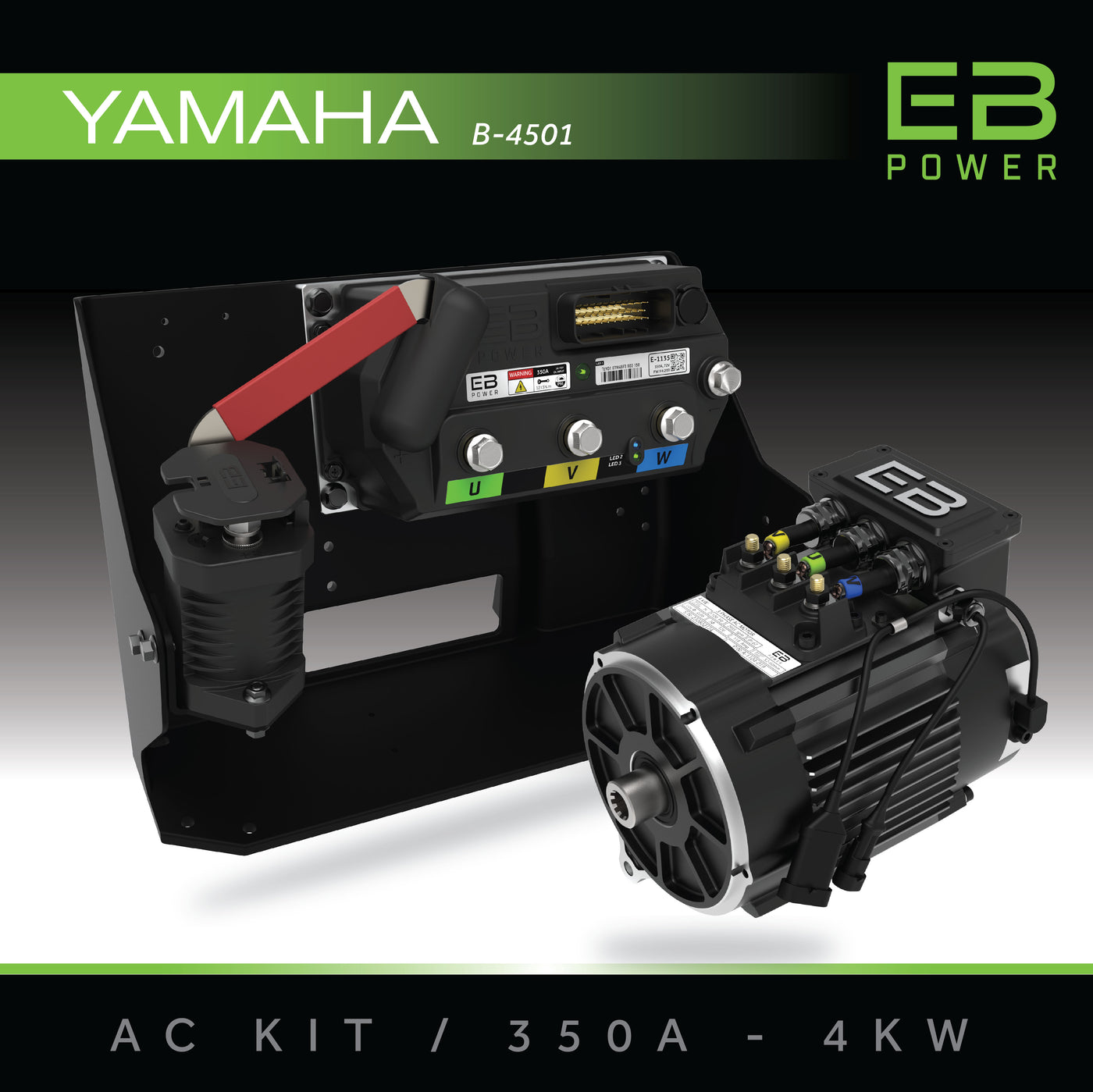 EB Power AC Kit / 350A + 4kW (GREAT TORQUE) / Yamaha