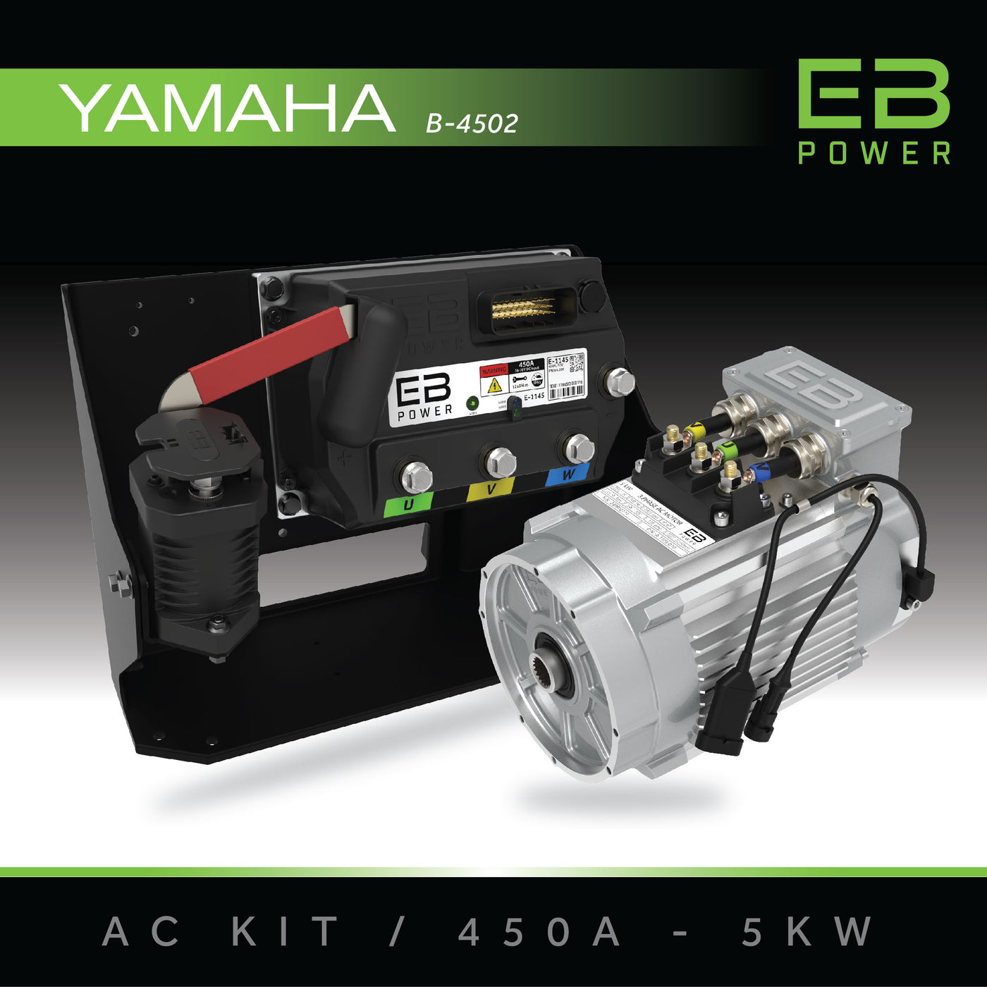 EB Power AC Kit / 450A + 5kW (BETTER TORQUE) / Yamaha