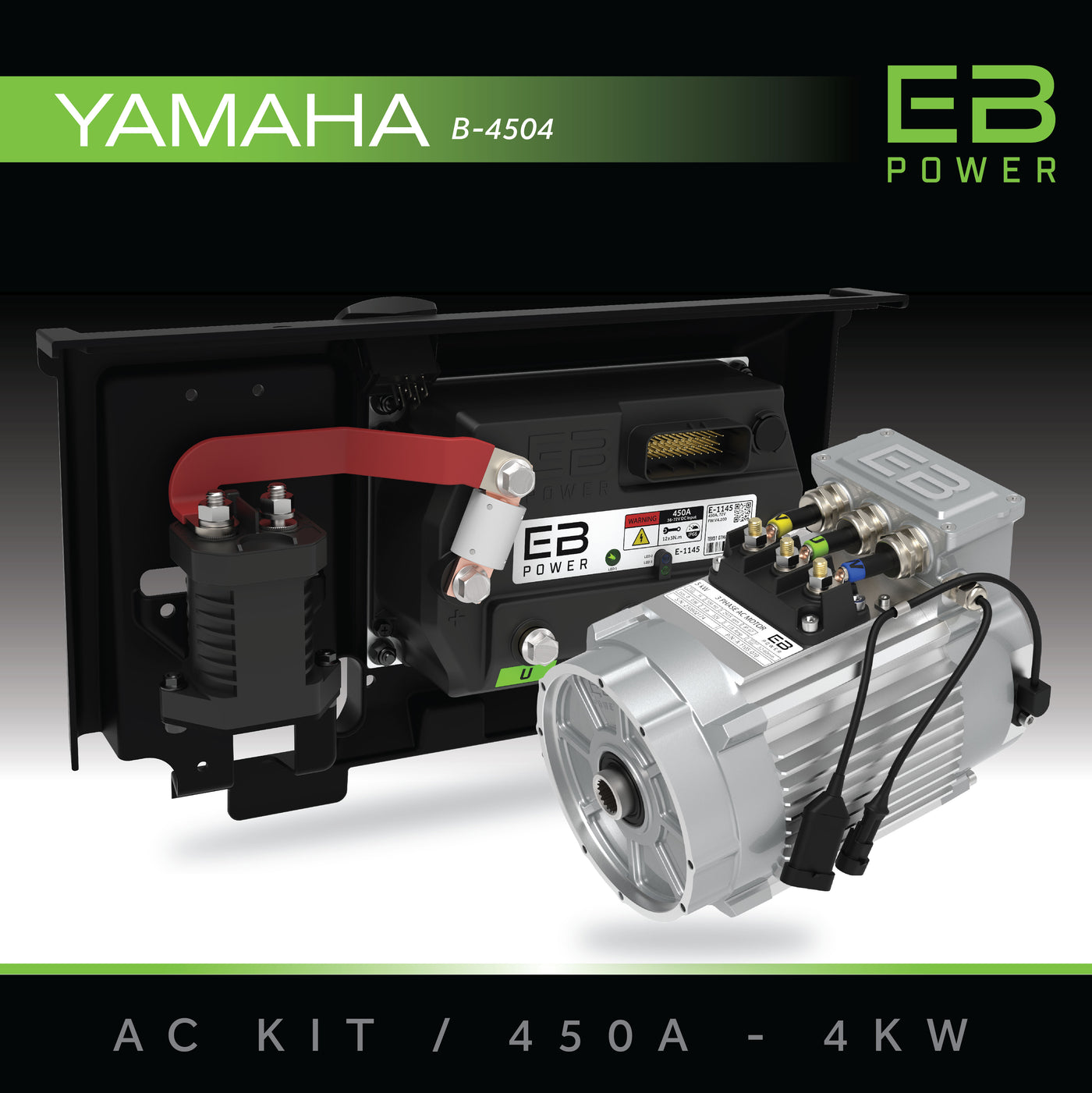 EB Power AC Kit / 450A + 4kW (BETTER TORQUE) / Yamaha