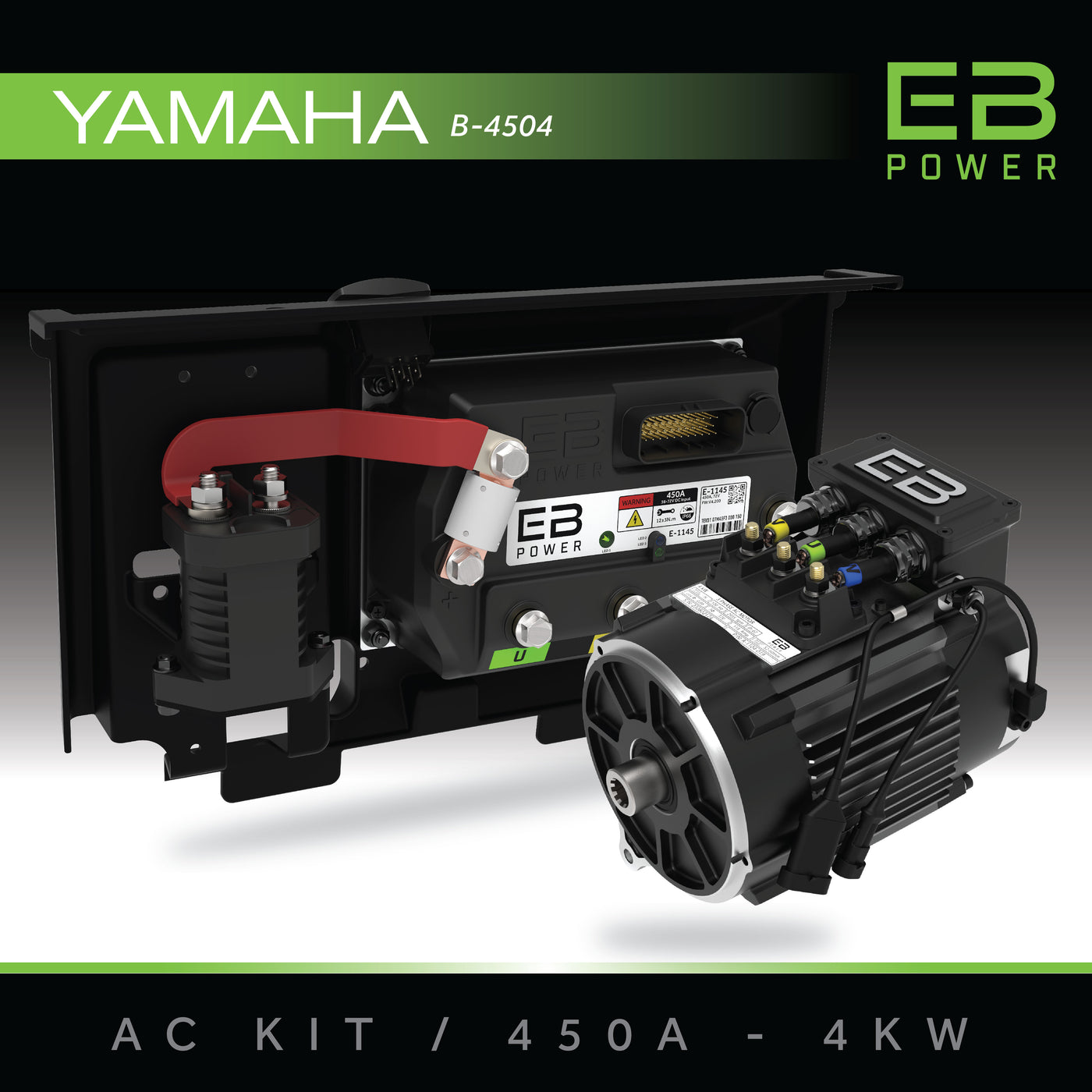 EB Power AC Kit / 450A + 4kW (BETTER TORQUE) / Yamaha