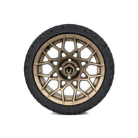MODZ Blitz 14x7 Matte Bronze & X Comp A/T Tire Package