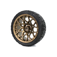 MODZ Blitz 14x7 Matte Bronze & X Comp X/T Tire Package