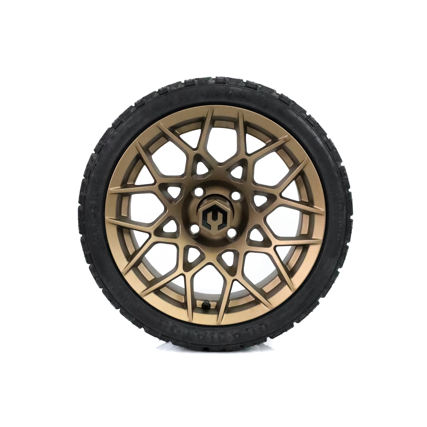 MODZ Blitz 14x7 Matte Bronze & X Comp X/T Tire Package