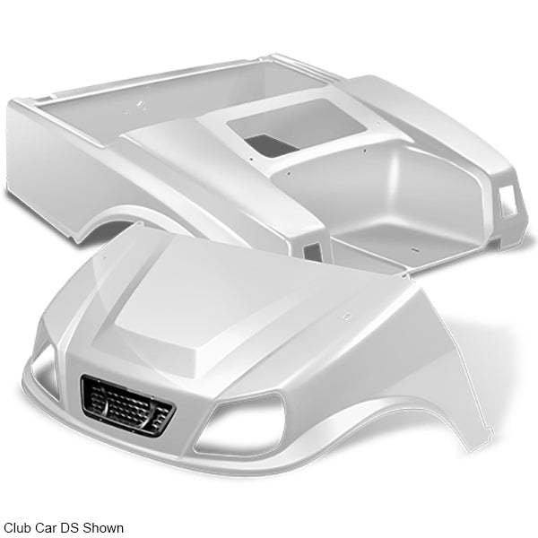 DoubleTake Titan Body Kit with Grille for EZGO TXT 1996+ in 9 Colors