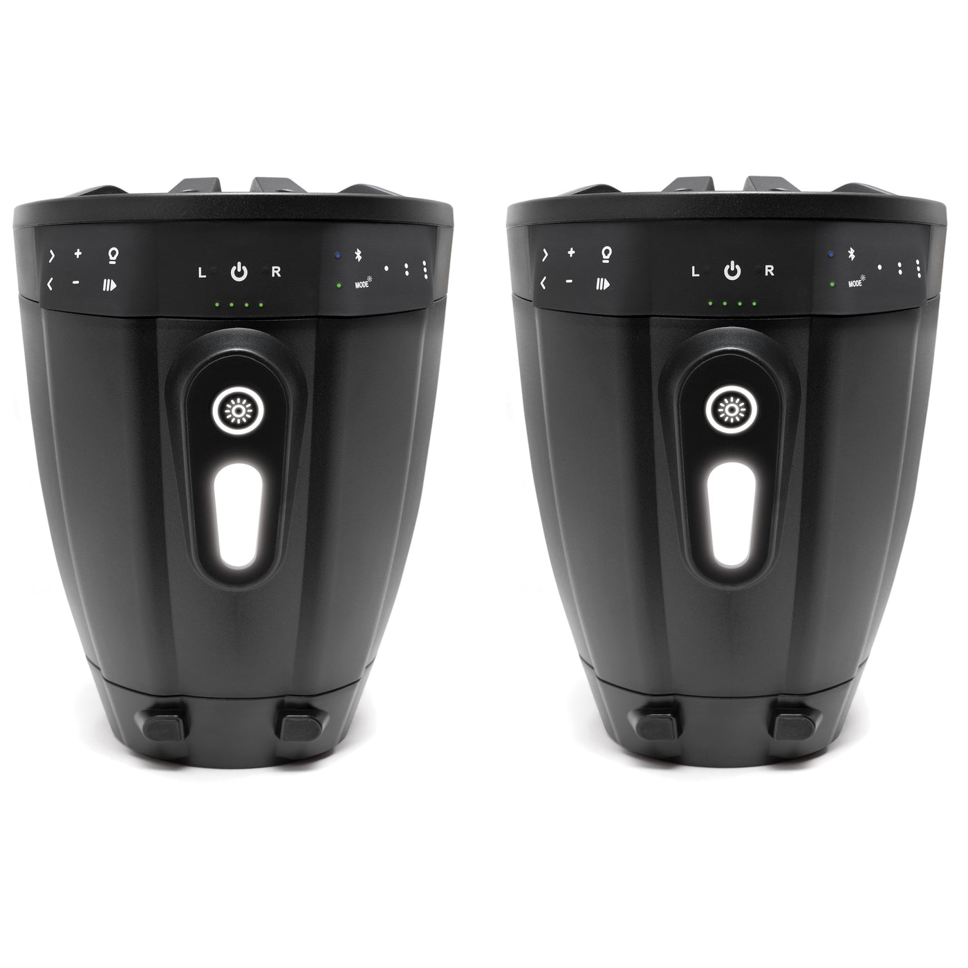 ExtremeTower Speakers TBB8 - 2 Battery Powered Bluetooth Amplified  Tower Speakers