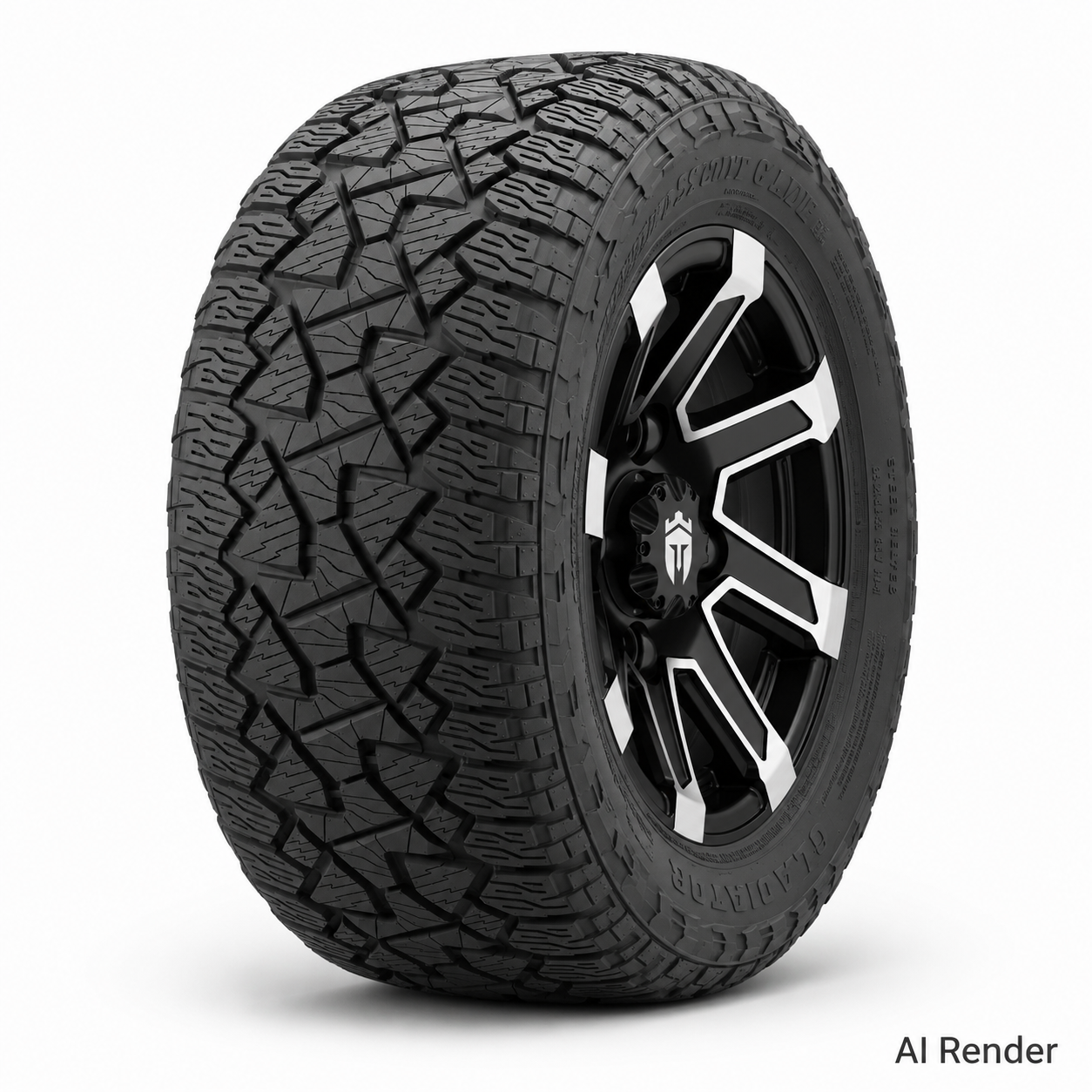 Empire® 12" Blade B12 Wheel with X Comp Golf A/T Tire