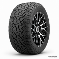 Empire® 14" Diablo D3B Wheel with X Comp Golf X/T Tire Package