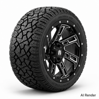 Empire 14" Hook HK2 Wheel with X Comp Golf X/T Tire Package