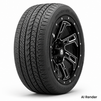 Empire 14" Hook HK2 Wheel with X Comp Golf H/T Tire Package