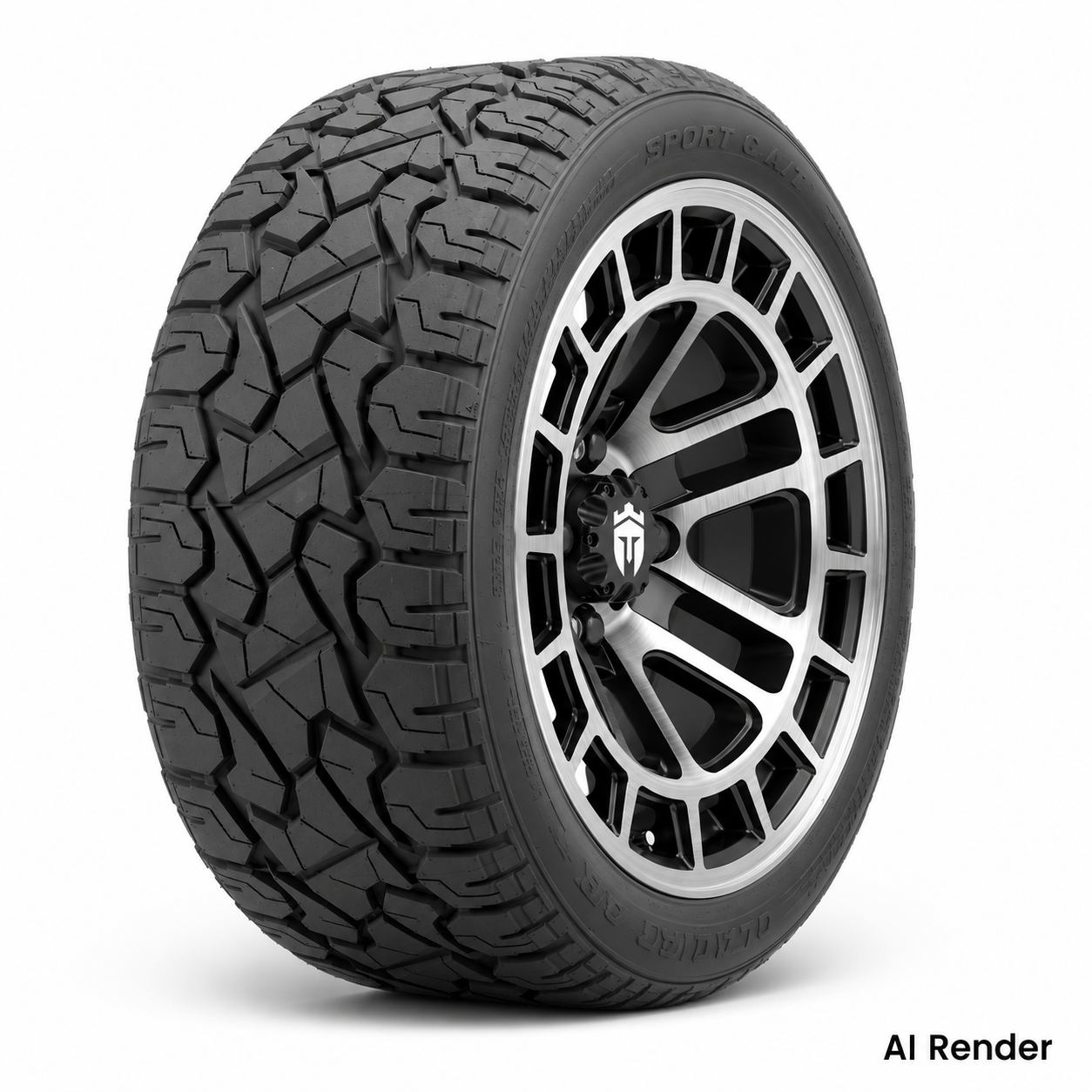 Empire 14" Quest Q1 Wheel with X Comp Golf X/T Tire Package
