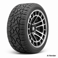 Empire 14" Quest Q1 Wheel with X Comp Golf X/T Tire Package