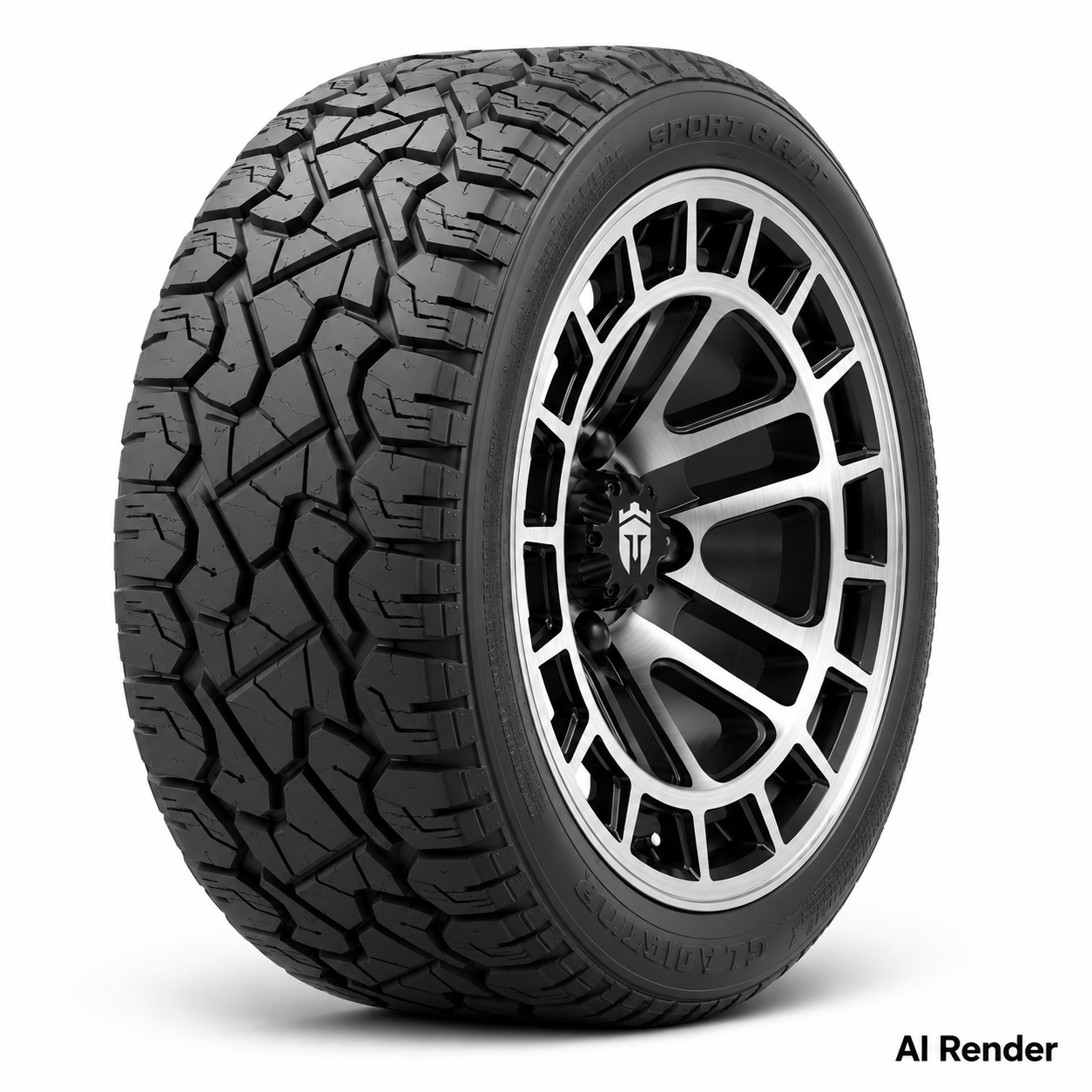 Empire 14" Quest Q1 Wheel with X Comp Golf A/T Tire Package