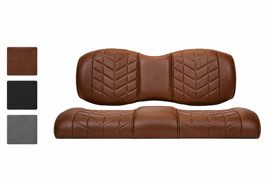 MadJax Aviator Coffee Rear Seat Cushions for Genesis 250 & 300