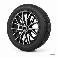 Empire 14x7 Diablo D3B Wheel & X Comp H/T Tire Package
