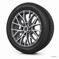 Empire 14x7 Diablo DGRY Wheel & X Comp H/T Tire Package