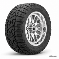 Empire 15" Crown C4 Chrome Wheel & X Comp X/T Tire Package