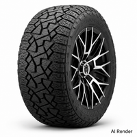 Empire® 14" Diablo D3B Wheel with X Comp Golf A/T Tire Package