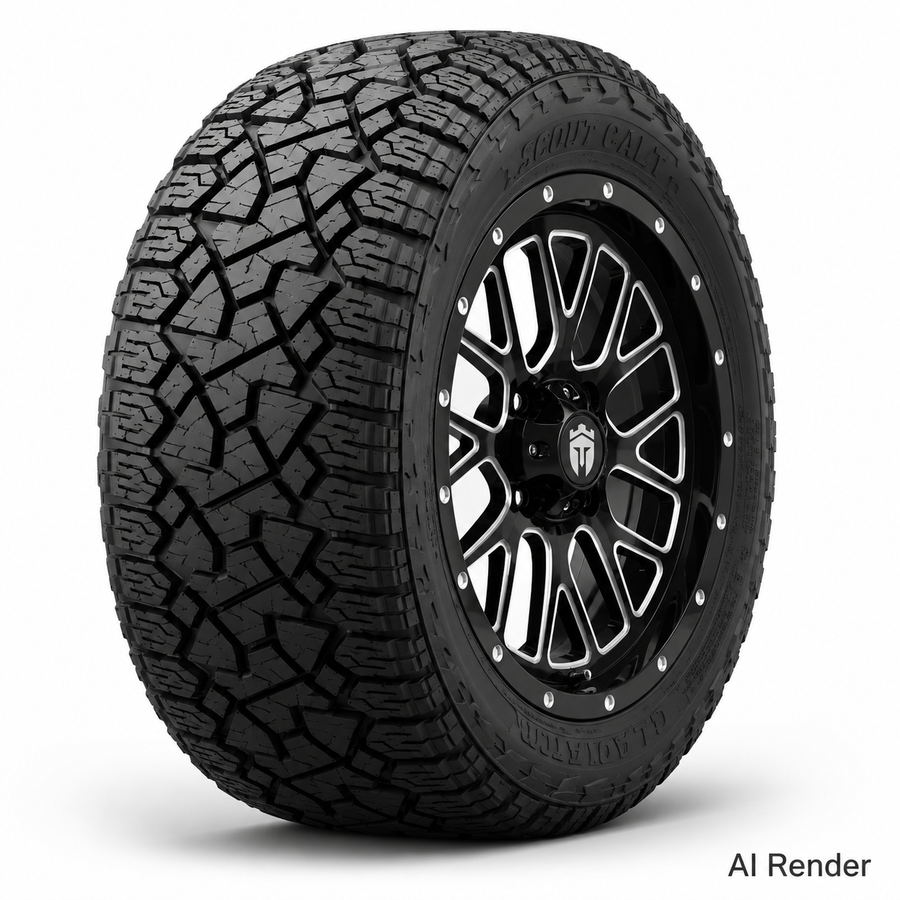 Empire 15" Knight K2 Gloss Black Wheel & X Comp X/T Tire Package