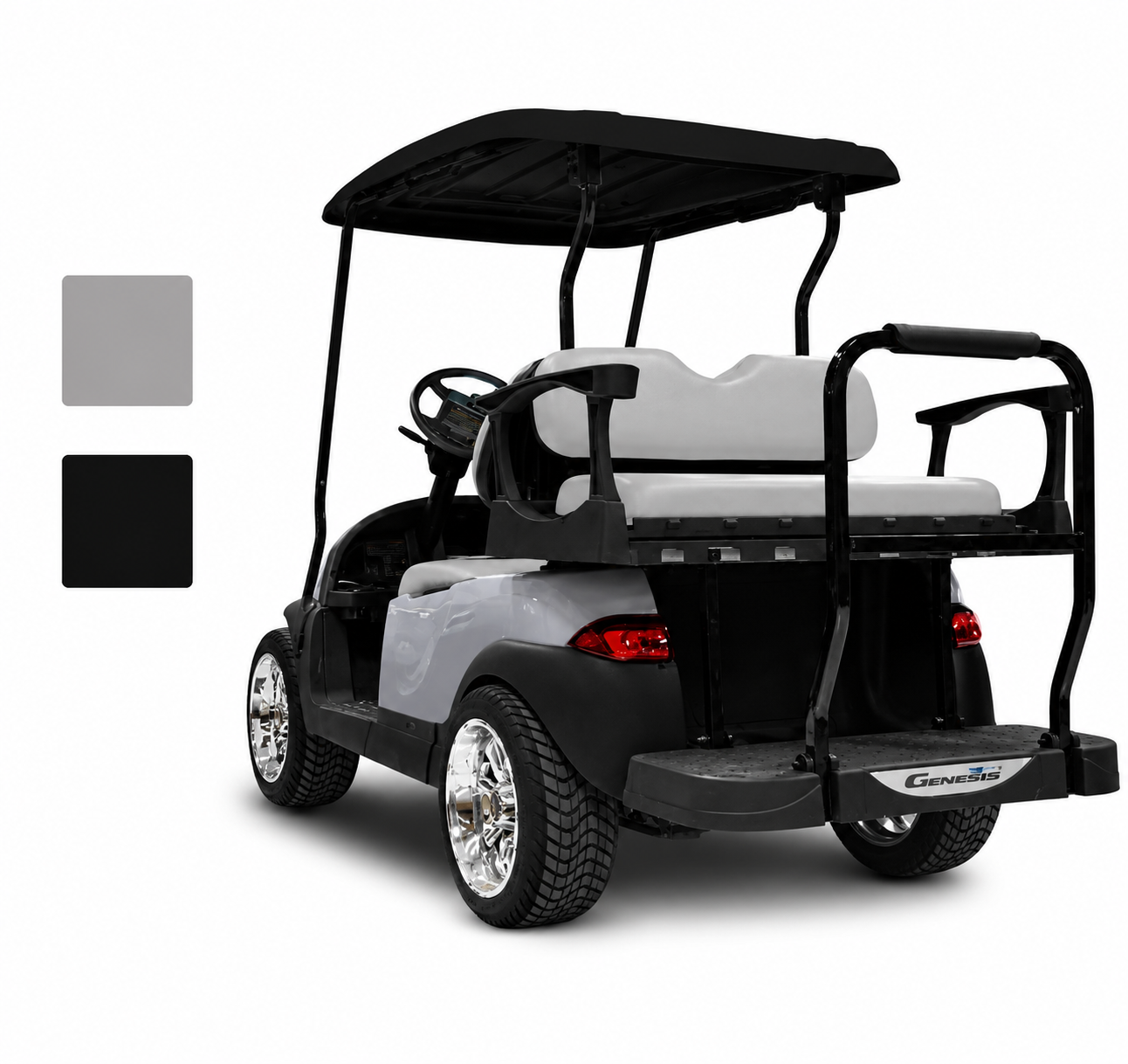 Madjax G300 Alum Rear Seat Kit w/ Cushions, YamahDrive2 (2017)