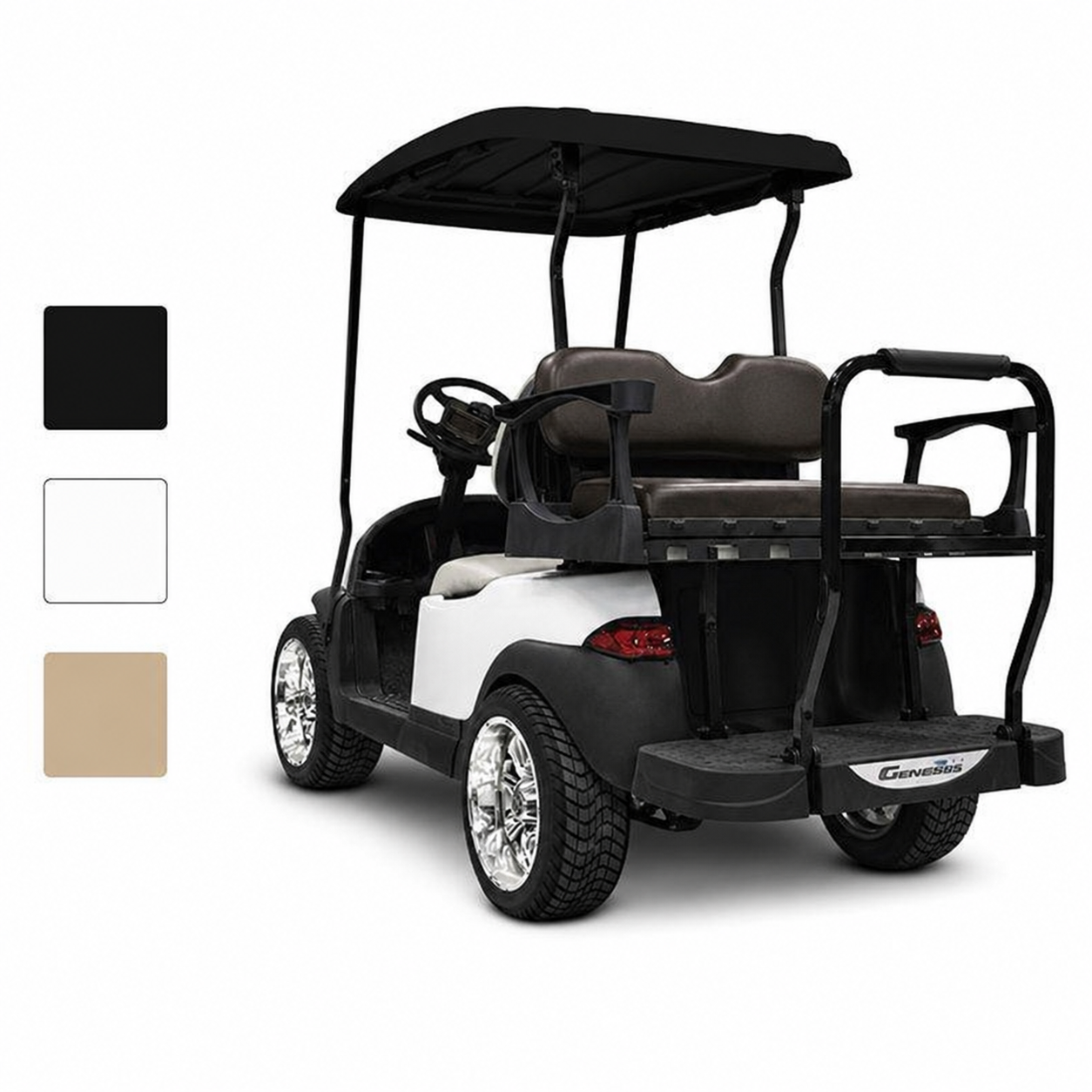 Madjax G300 Alum Rear Seat Kit w/ Cushions for Club Car DS