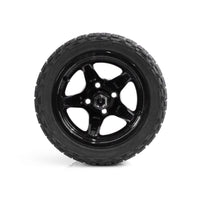MODZ Drift 12x7 Glossy Black & X Comp X/T Tire Package