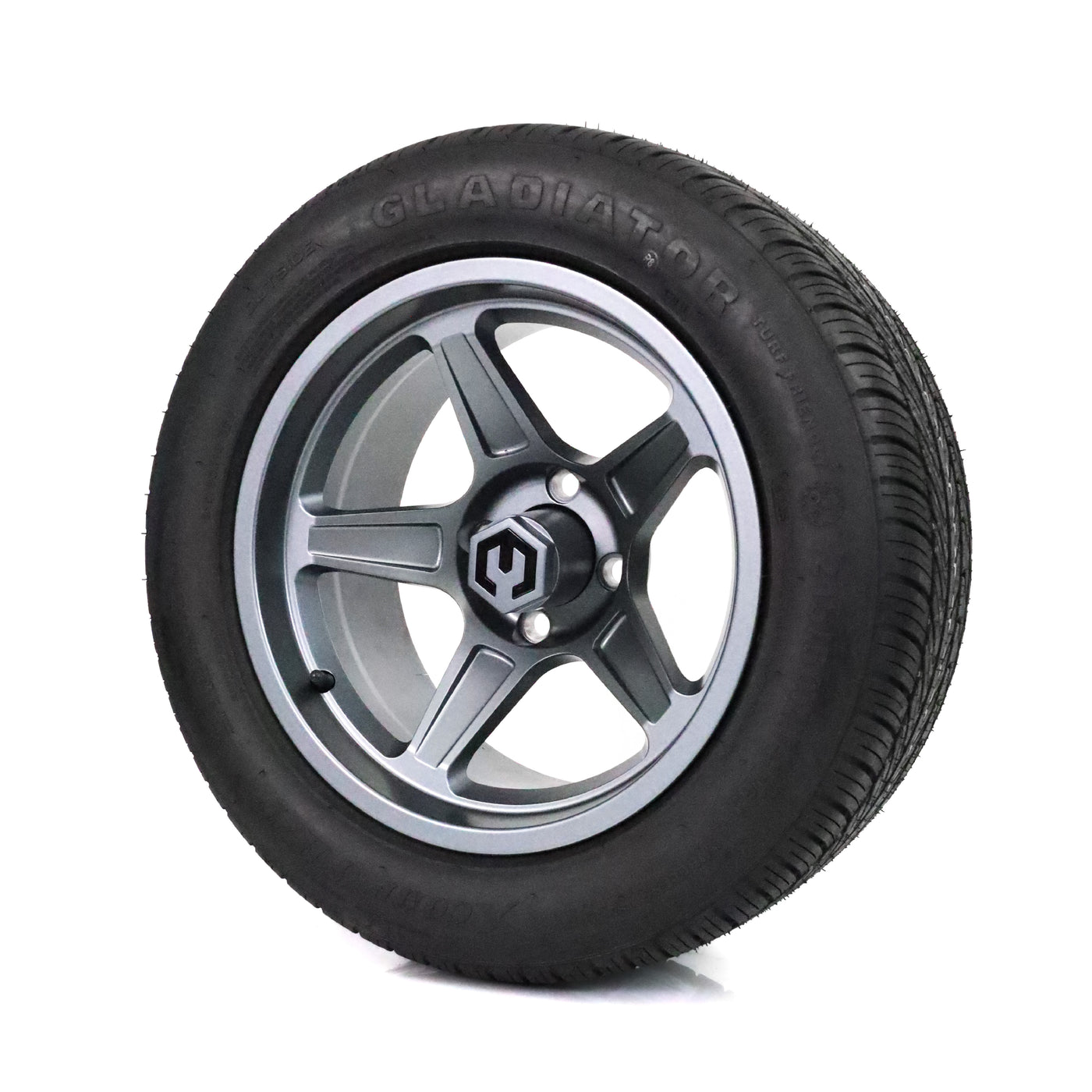 MODZ Drift 14x7 Gunmetal & X Comp H/T Tire Package
