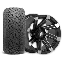 Empire Blade B12 12x7 Wheel with X Comp Golf A/T Tire