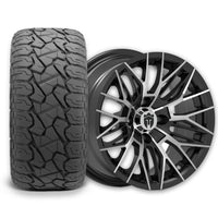 Empire Diablo D3B 14x7 Wheel with X Comp Golf X/T Tire