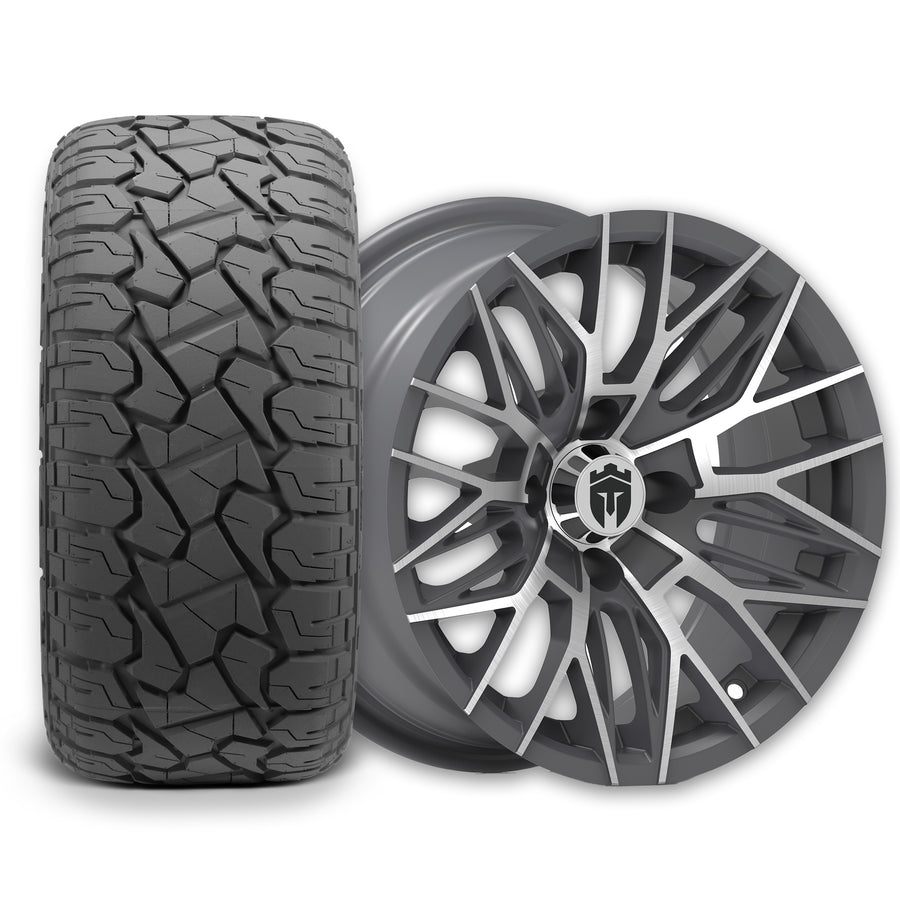 Empire Diablo DGRY 14x7 Wheel with X Comp X/T Tire