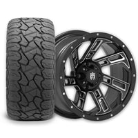 Empire Hook HK2 14x7 Wheel with X Comp Golf X/T Tire