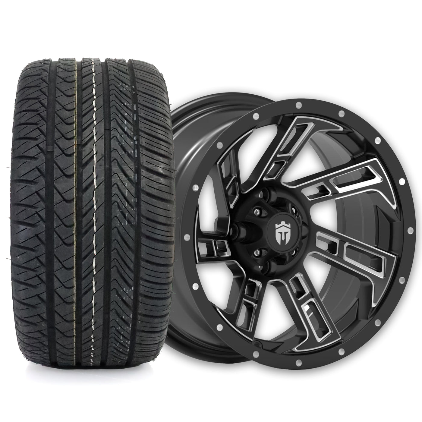 Empire Hook HK2 14x7 Wheel with X Comp H/T Tire