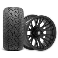 Empire Switch SWGB 14x7 Gloss Black with X Comp Golf A/T Tire