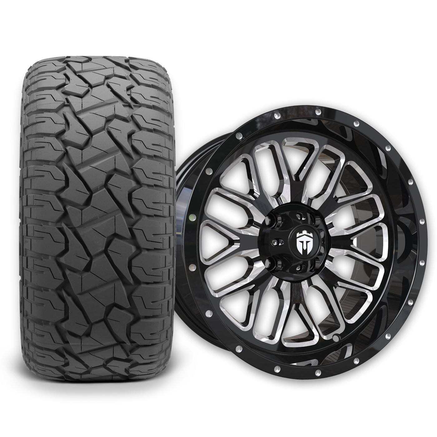 Empire Crown C2 15x7 Wheel with X Comp Golf X/T Tire