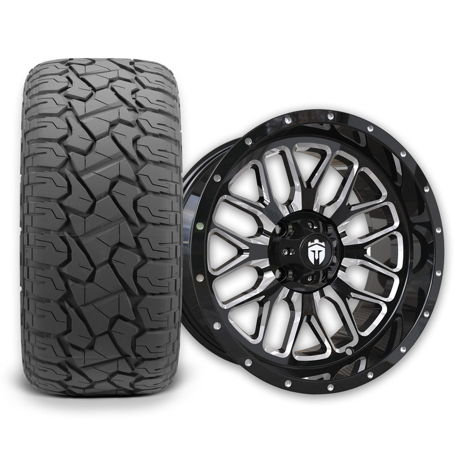 Empire Crown C2 15x7 Wheel with X Comp Golf X/T Tire